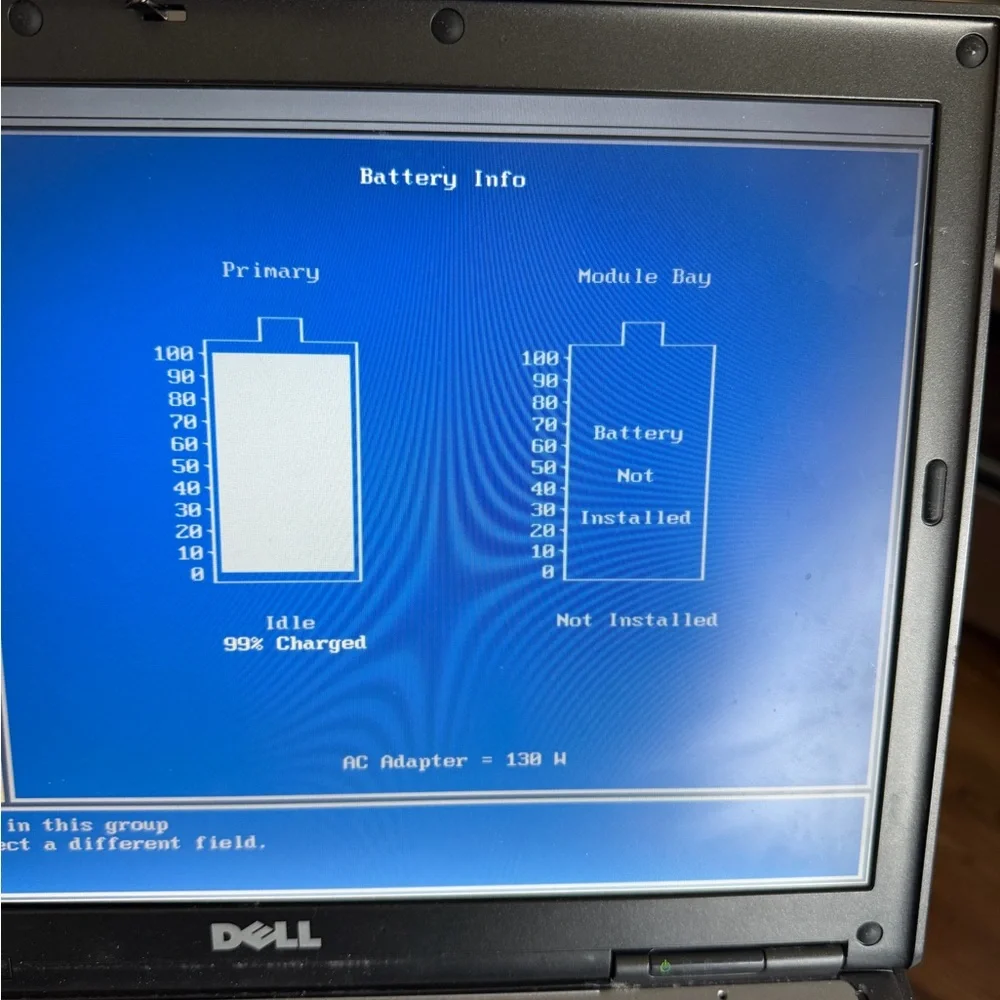 Dell D620 Latitude Laptop with Intel 945GM graphics card